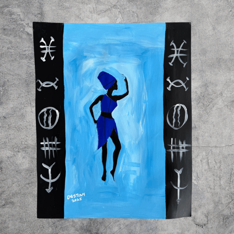 Destinys maleri (papir)