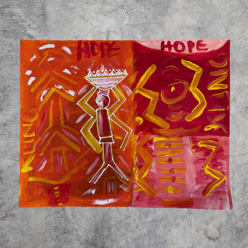 Hopes maleri (papir)