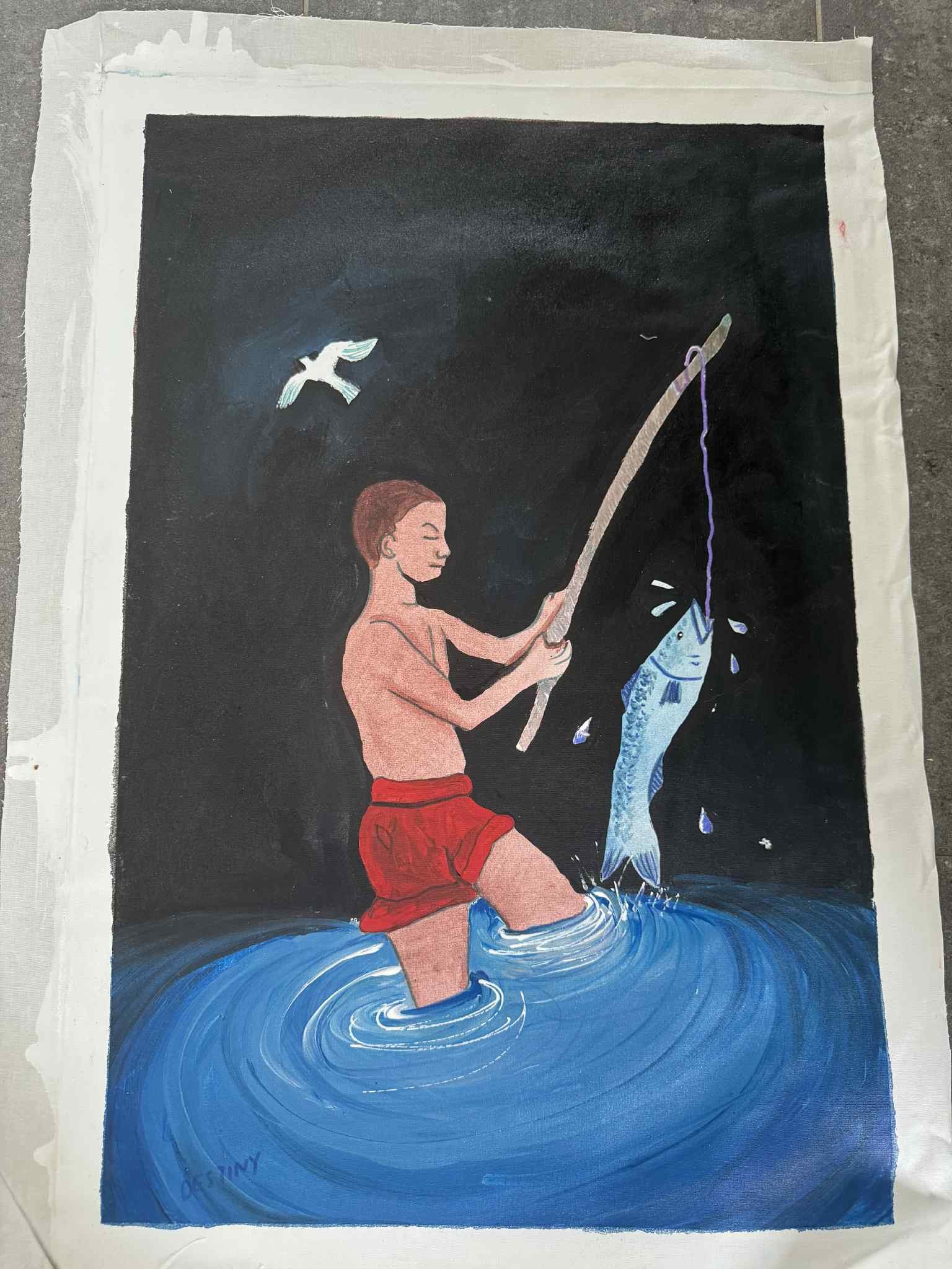 Destiny maleri (lærred)