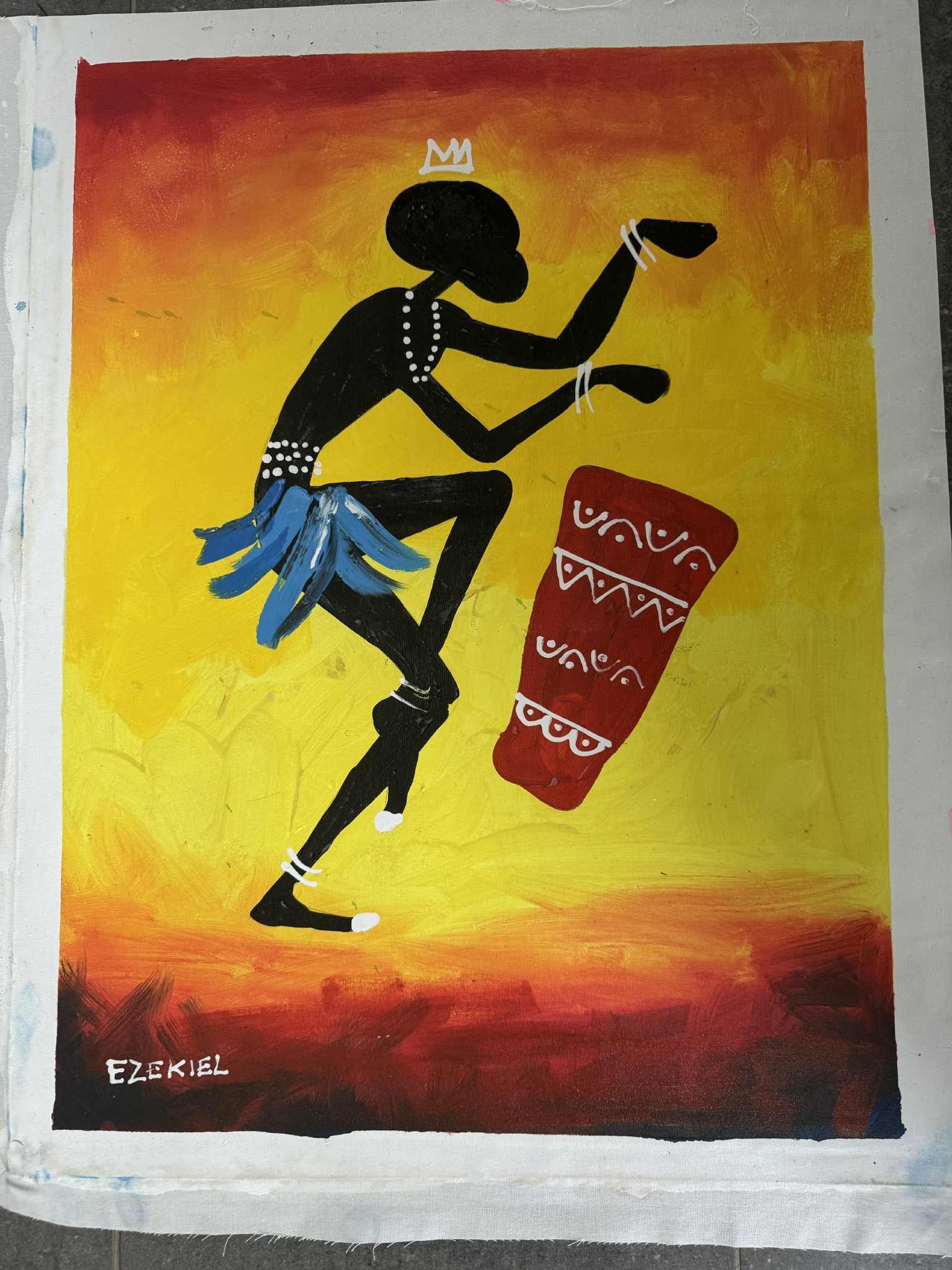 Ezekiel maleri (lærred)