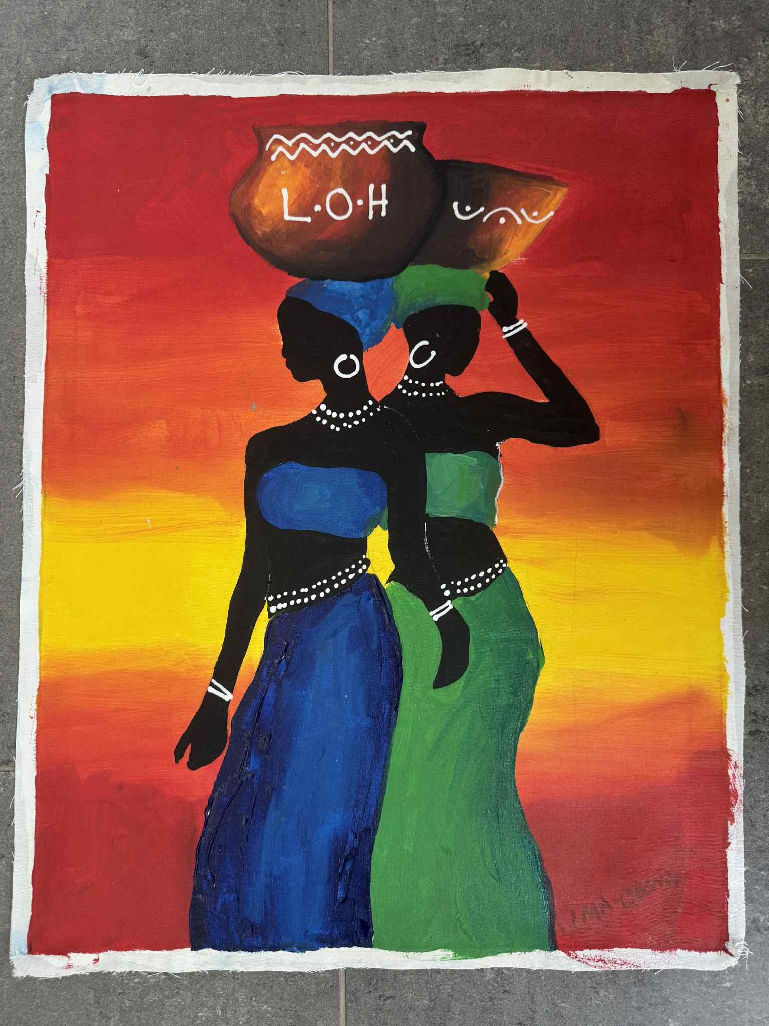 Imaobong maleri (lærred)