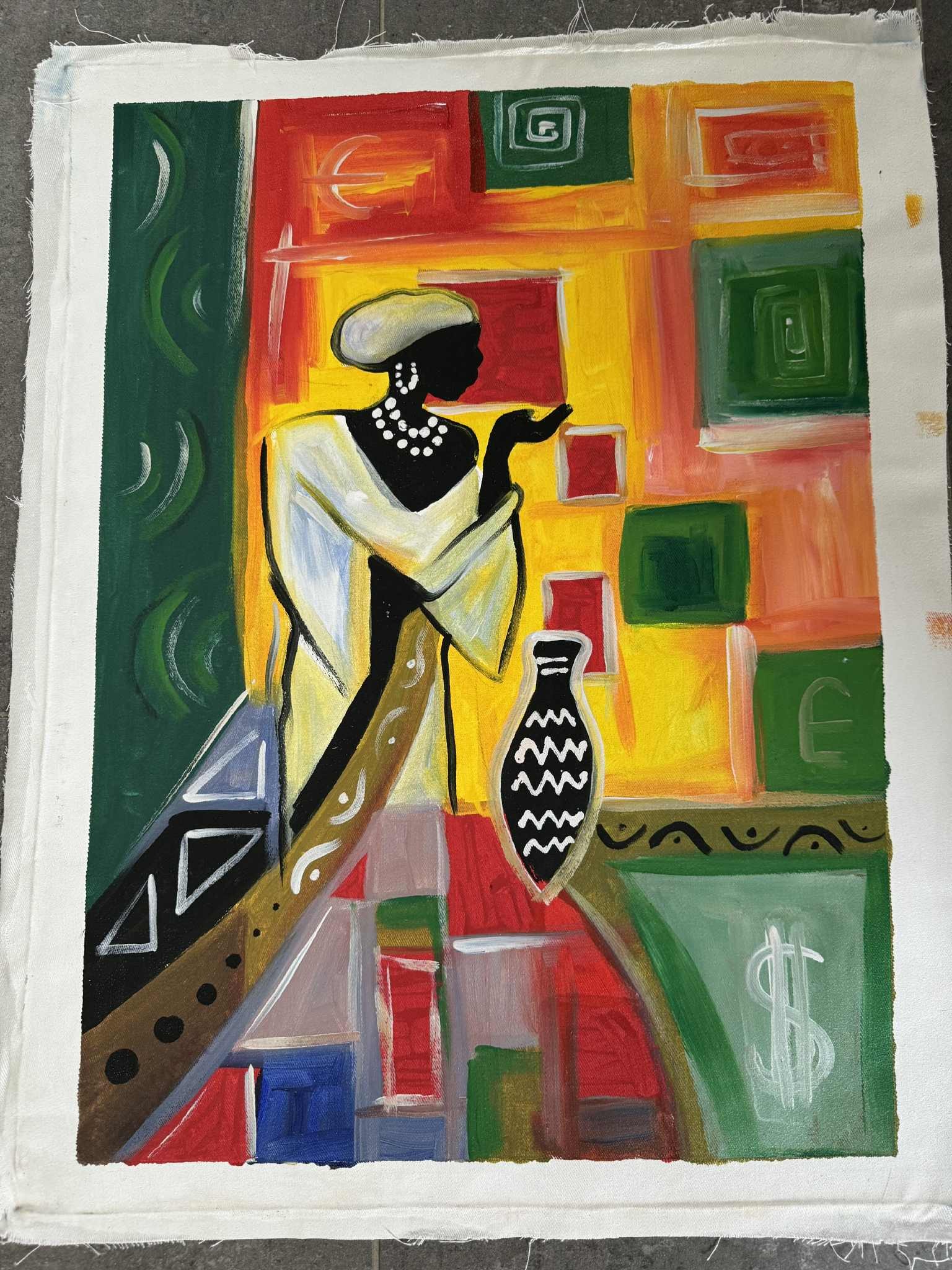 Deborah maleri (lærred)