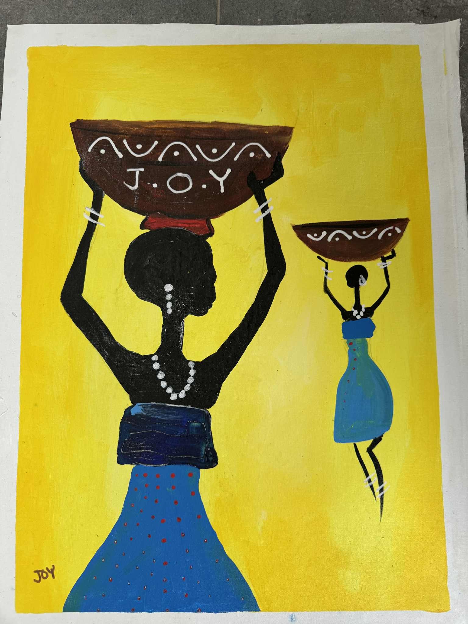 Joy maleri (lærred)
