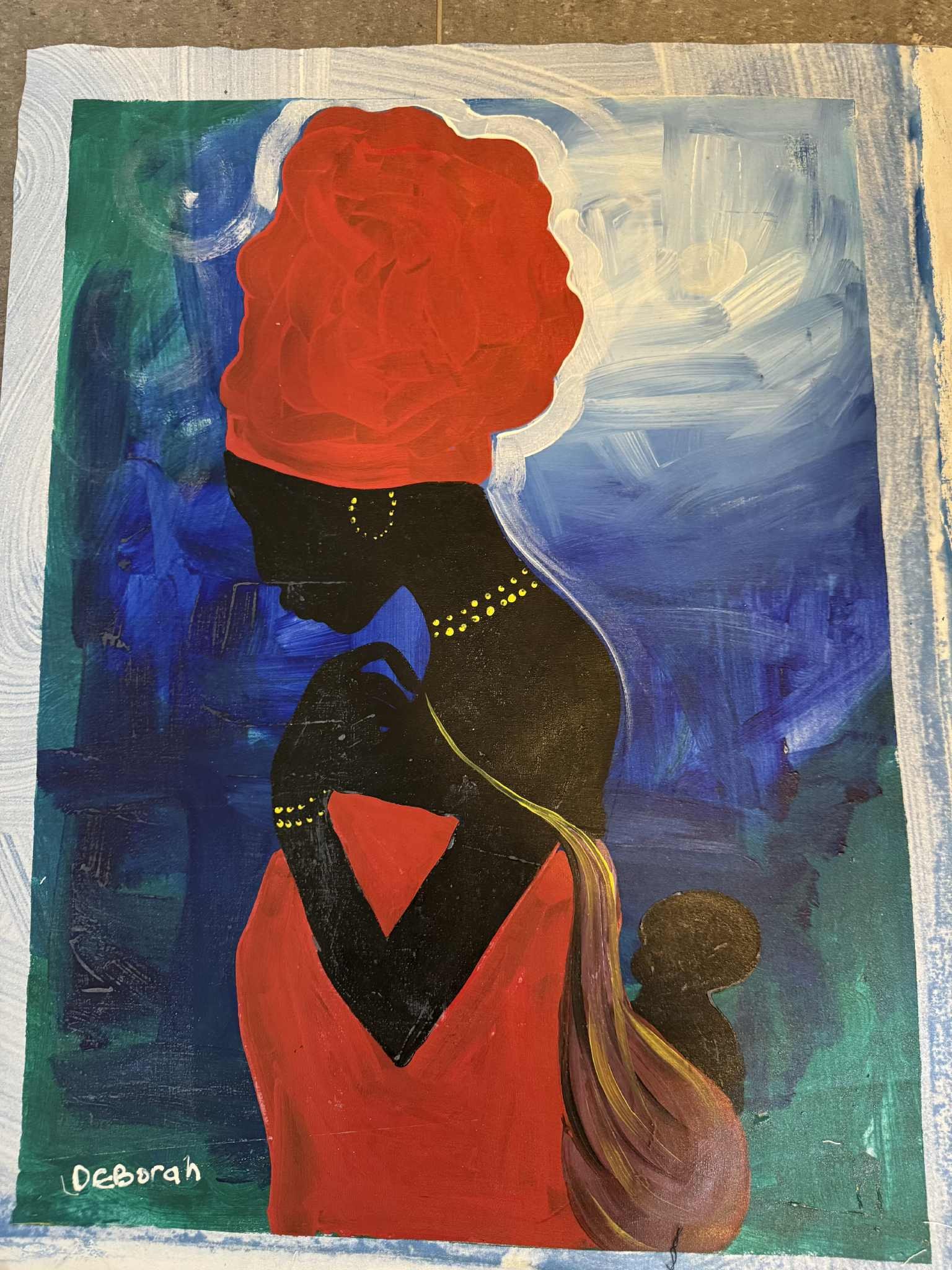 Deborah maleri (lærred)
