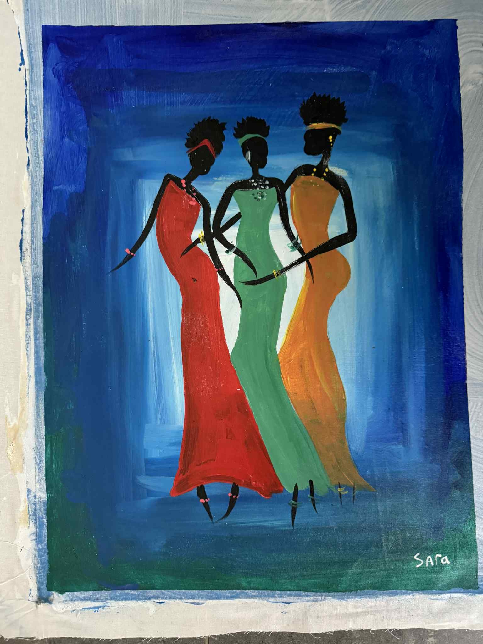 Sara maleri (lærred)