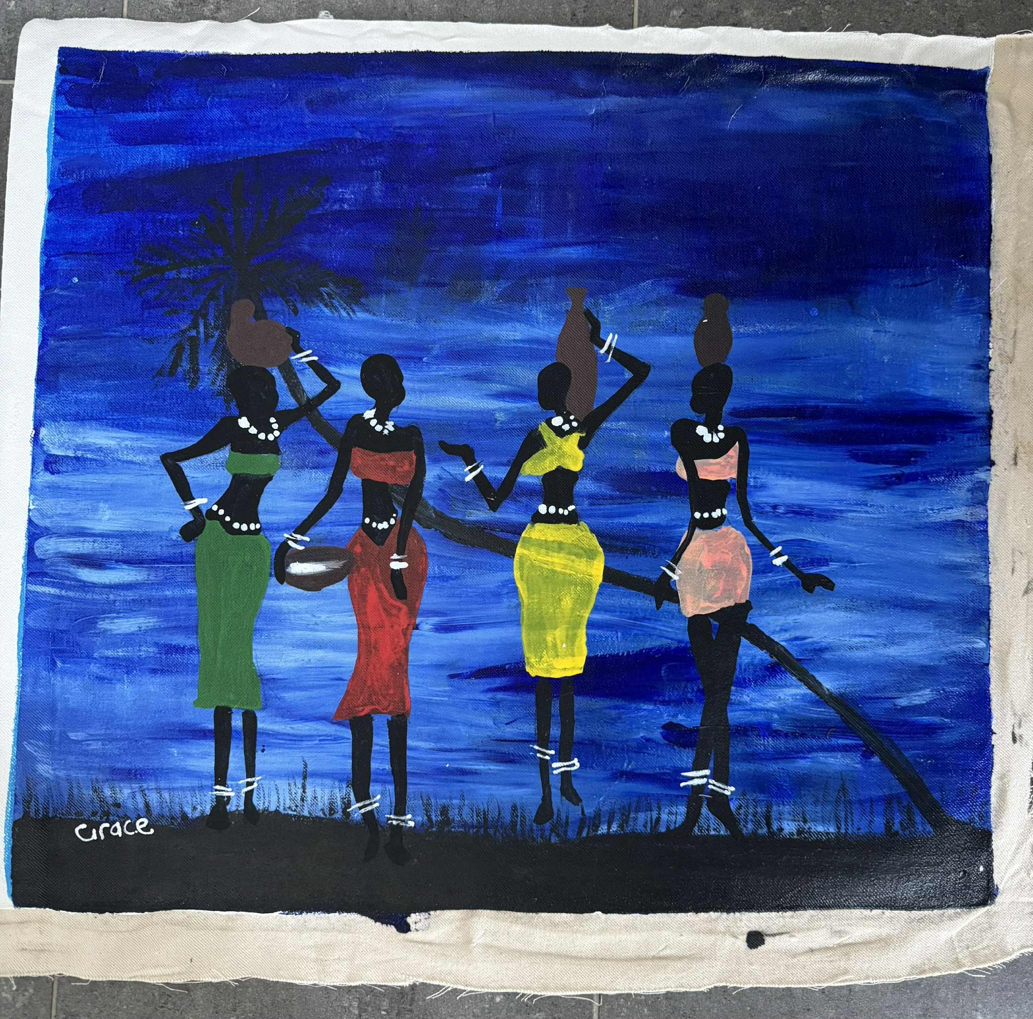 Grace maleri (lærred)