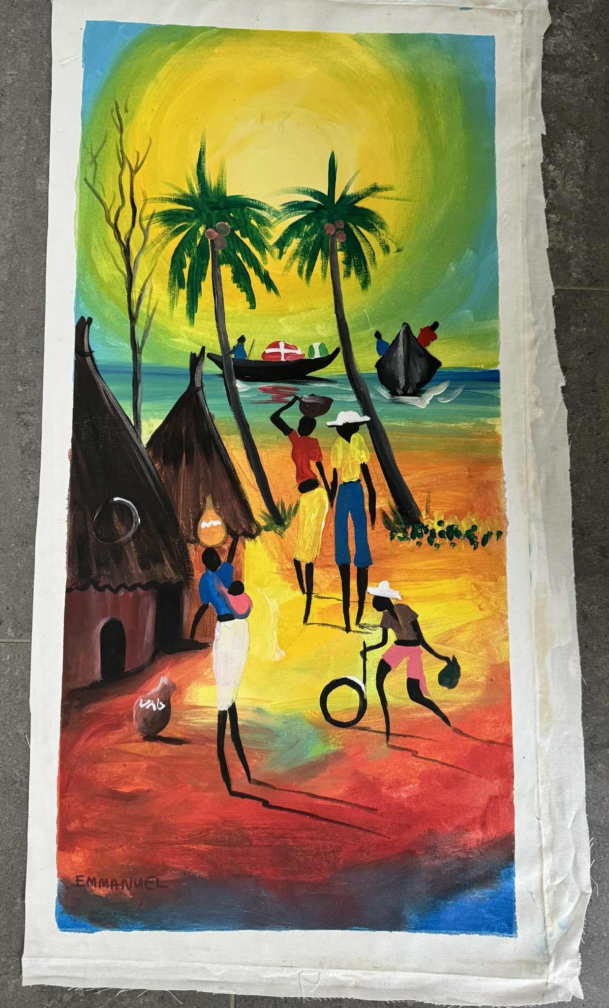 Emmanuel maleri (lærred)