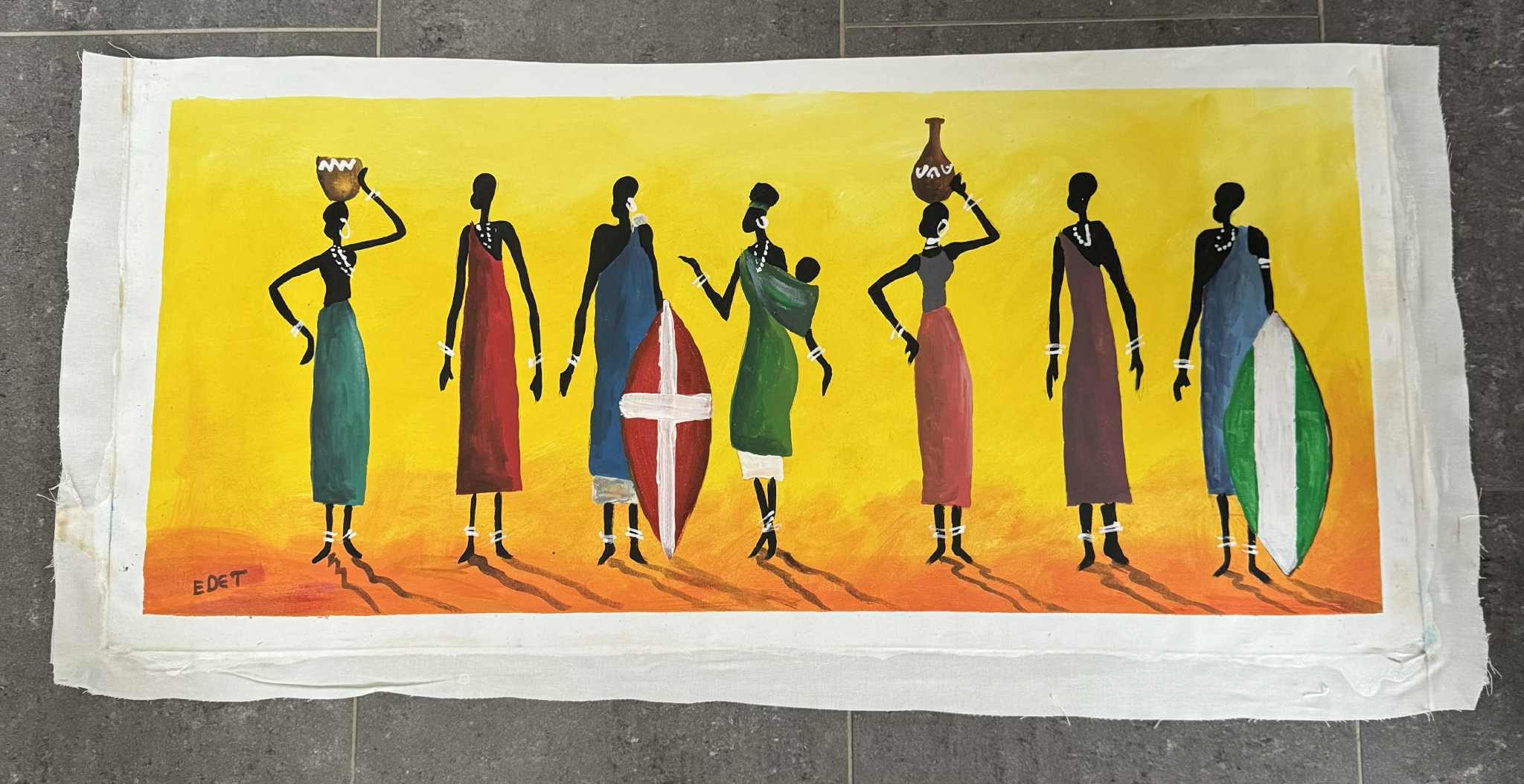 Edet maleri (lærred)