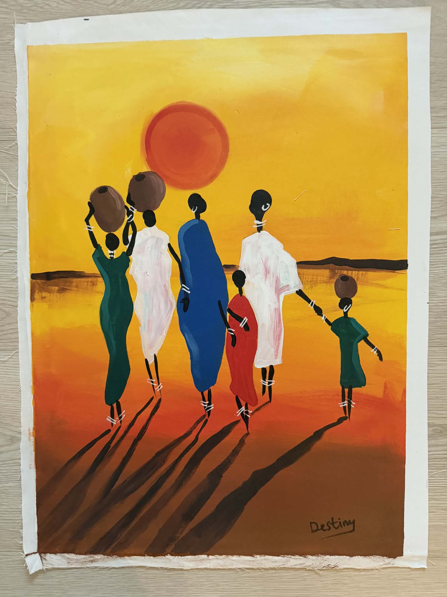 Destinys maleri (lærred)