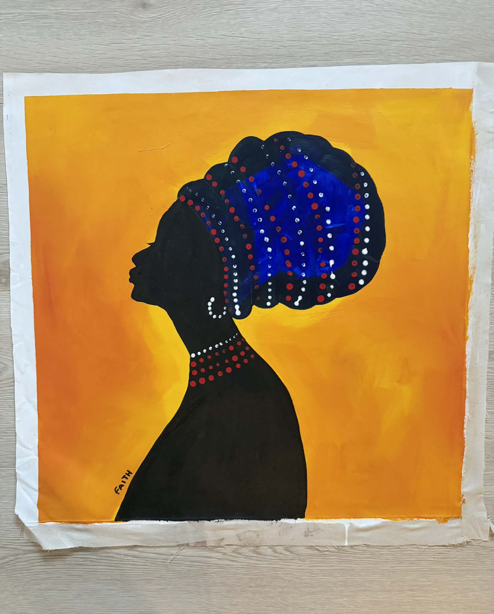 Faiths maleri (lærred)