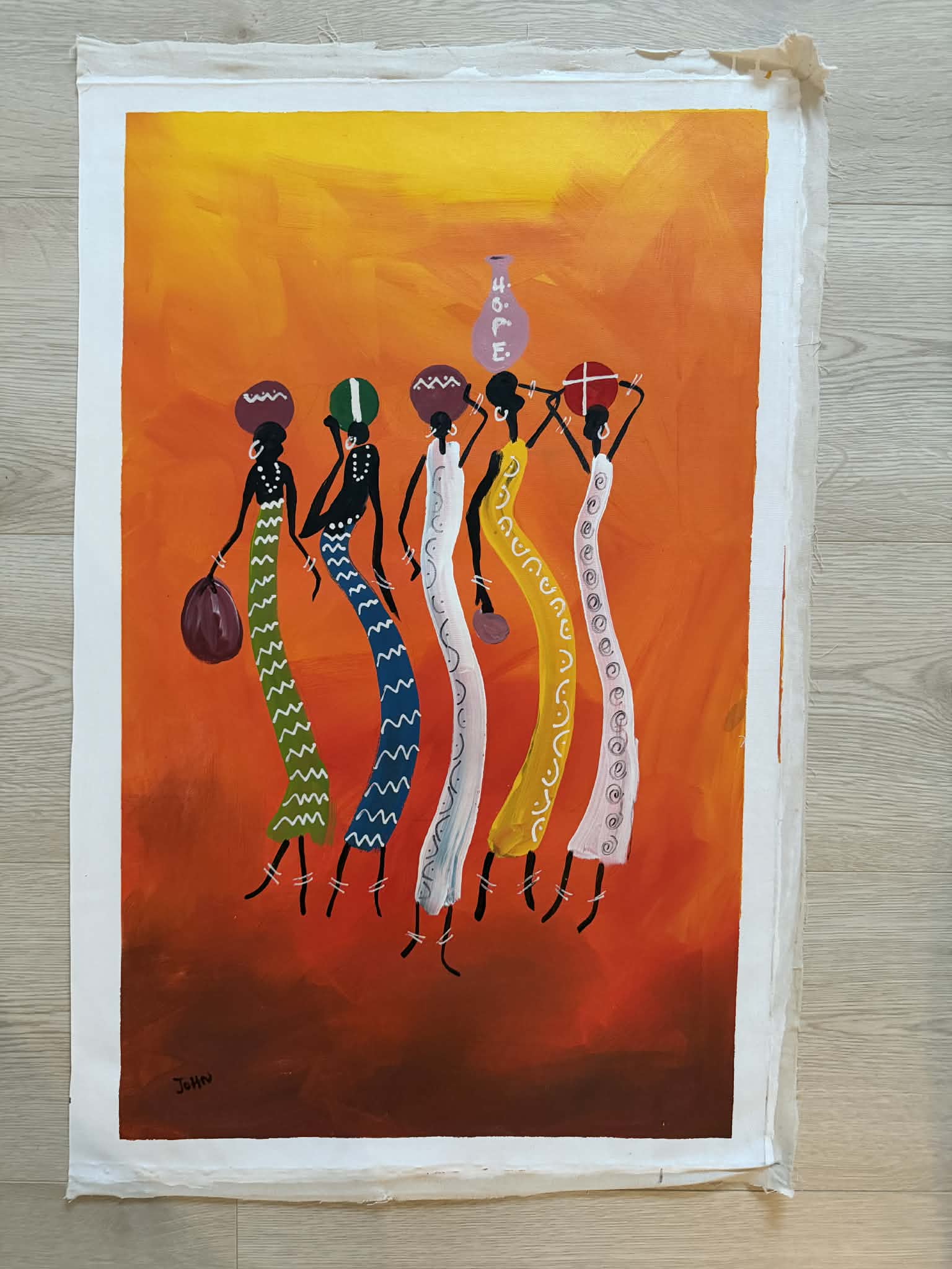 Johns maleri (lærred)