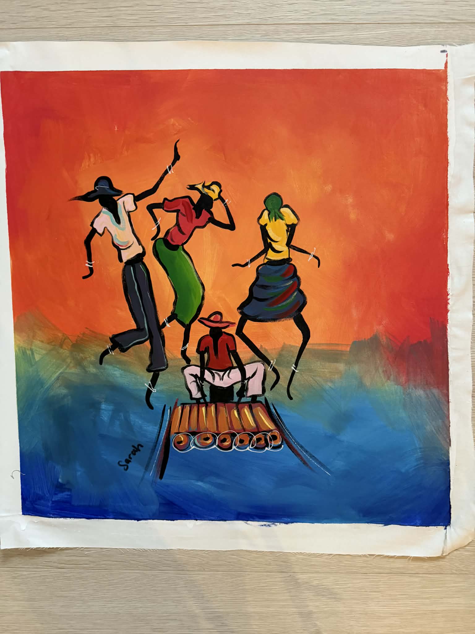 Sarahs maleri (lærred)