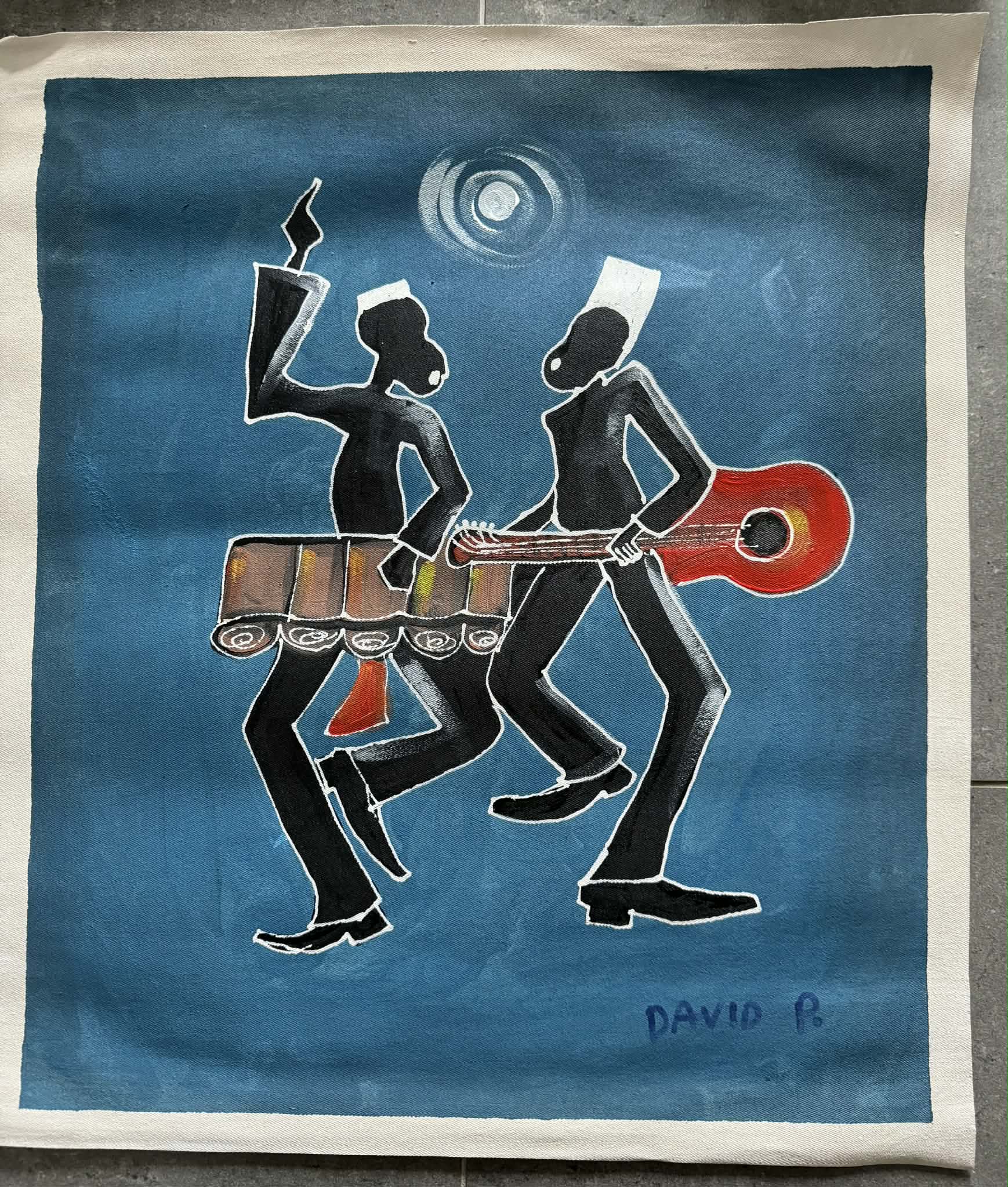 David Peters maleri (lærred)