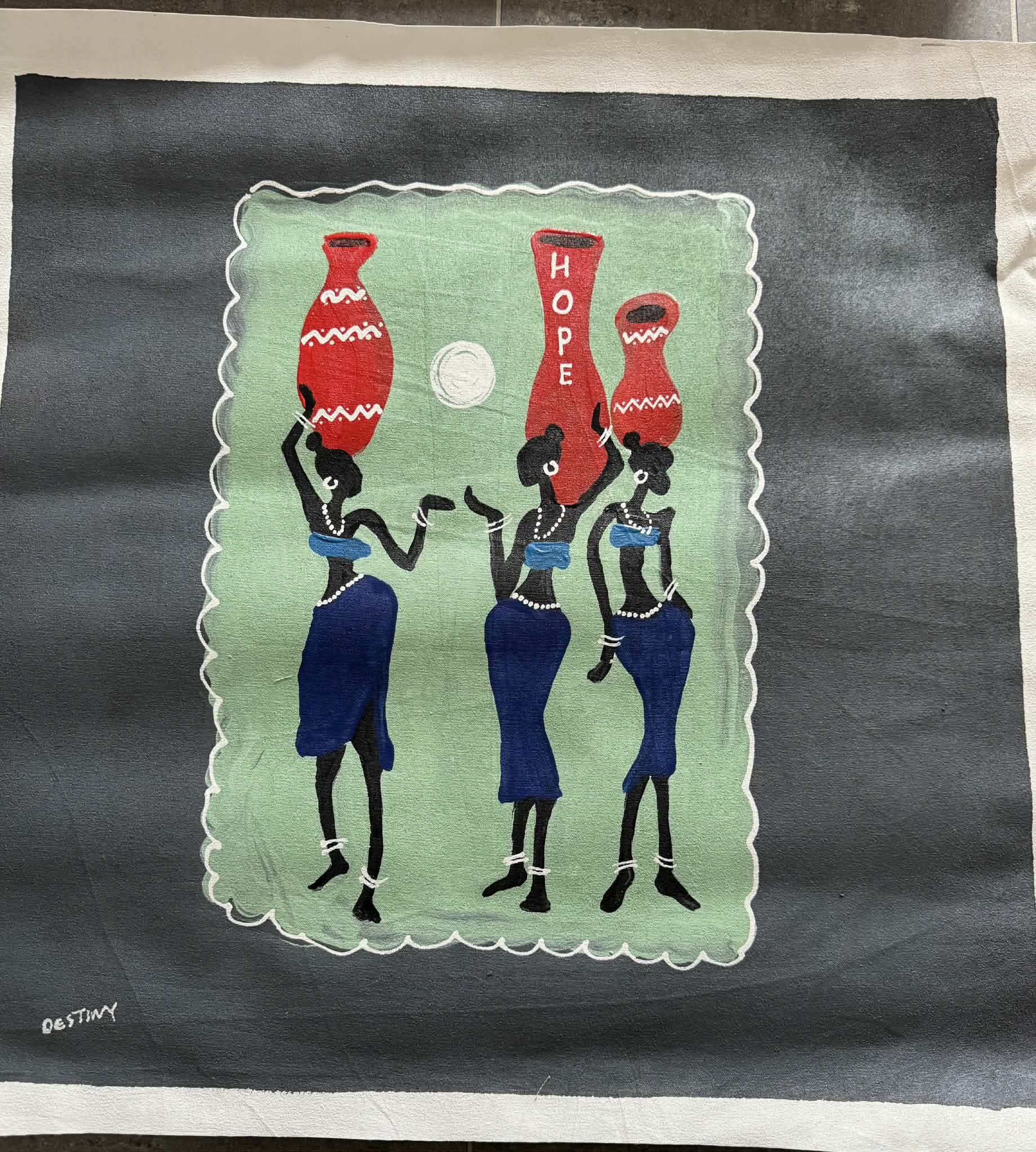 Destinys maleri (lærred)