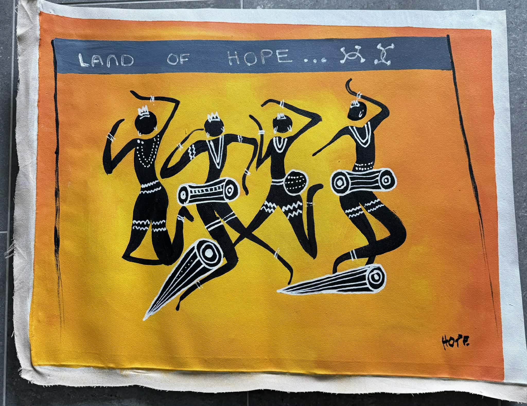 Hope's painting (canvas)