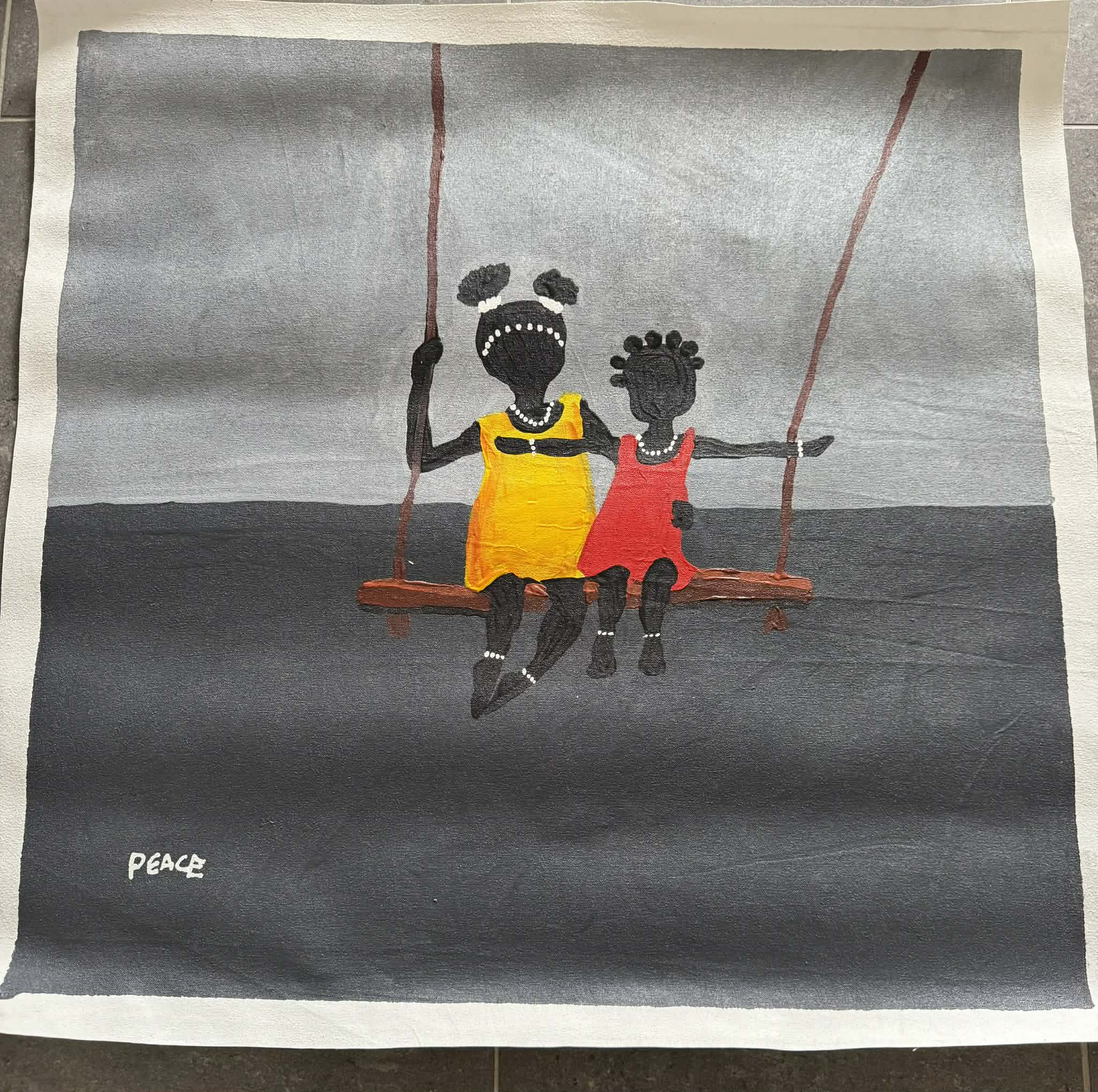 Peaces maleri (lærred)