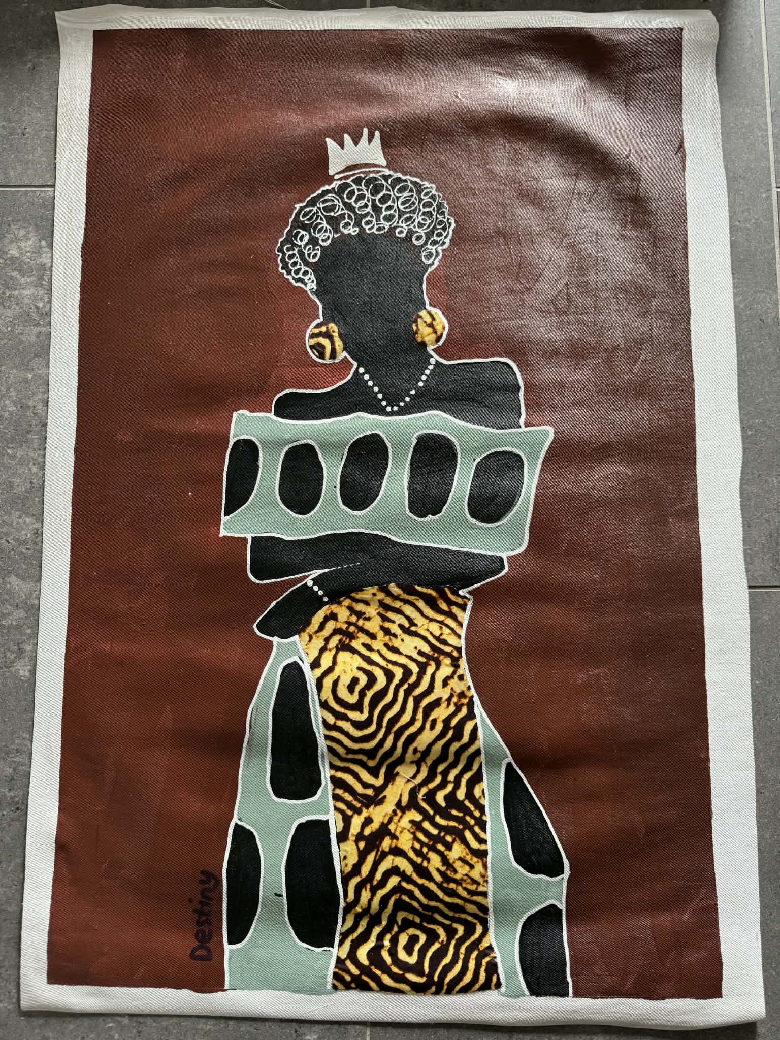 Destiny's painting (canvas)