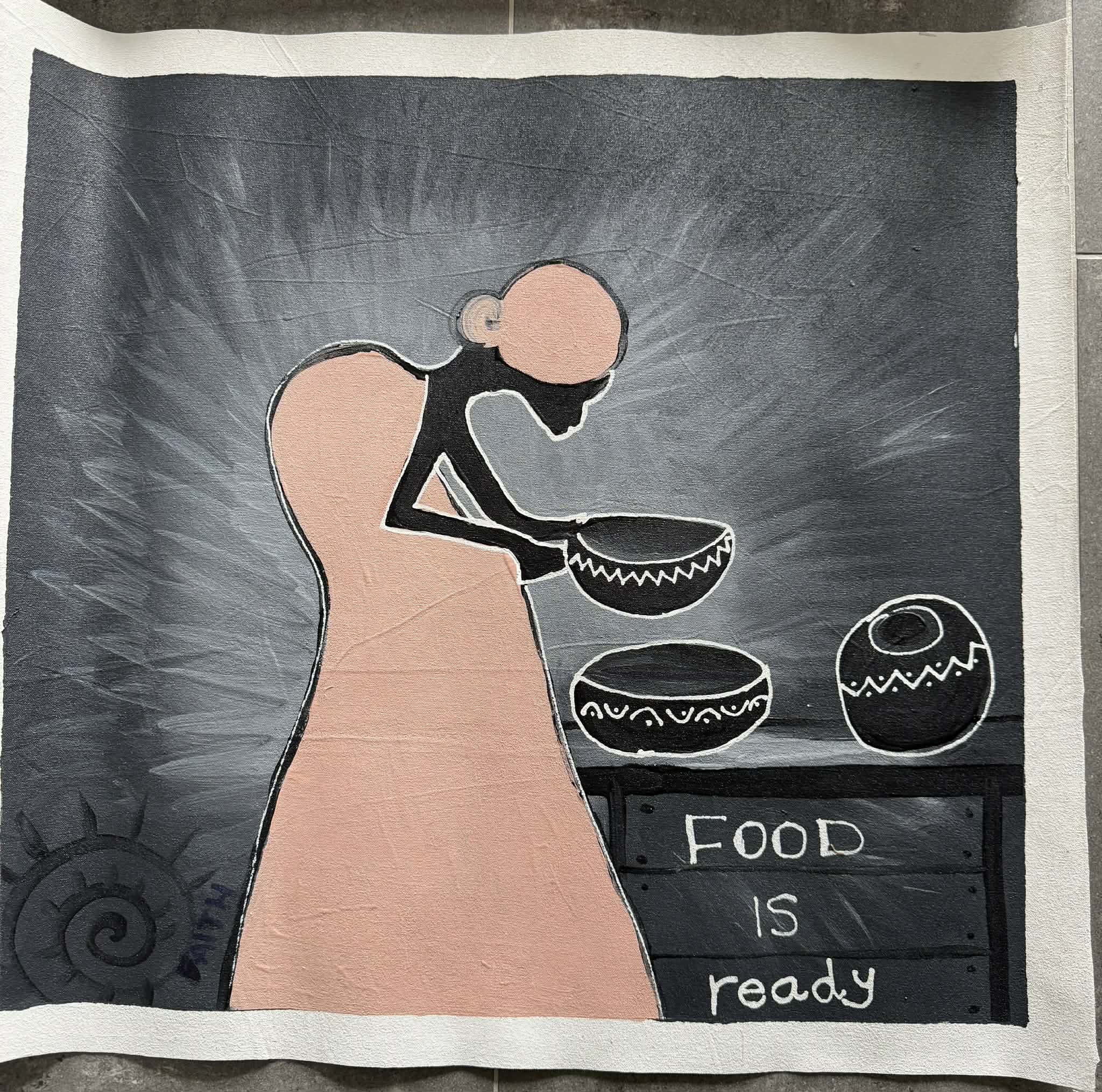 Faiths maleri (lærred)