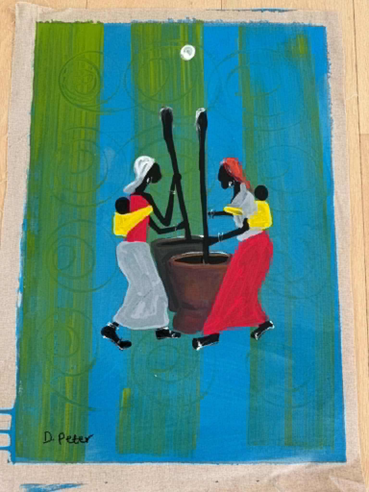 David Peter's painting