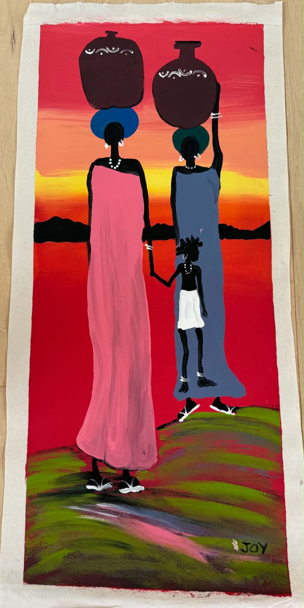 Joy's painting
