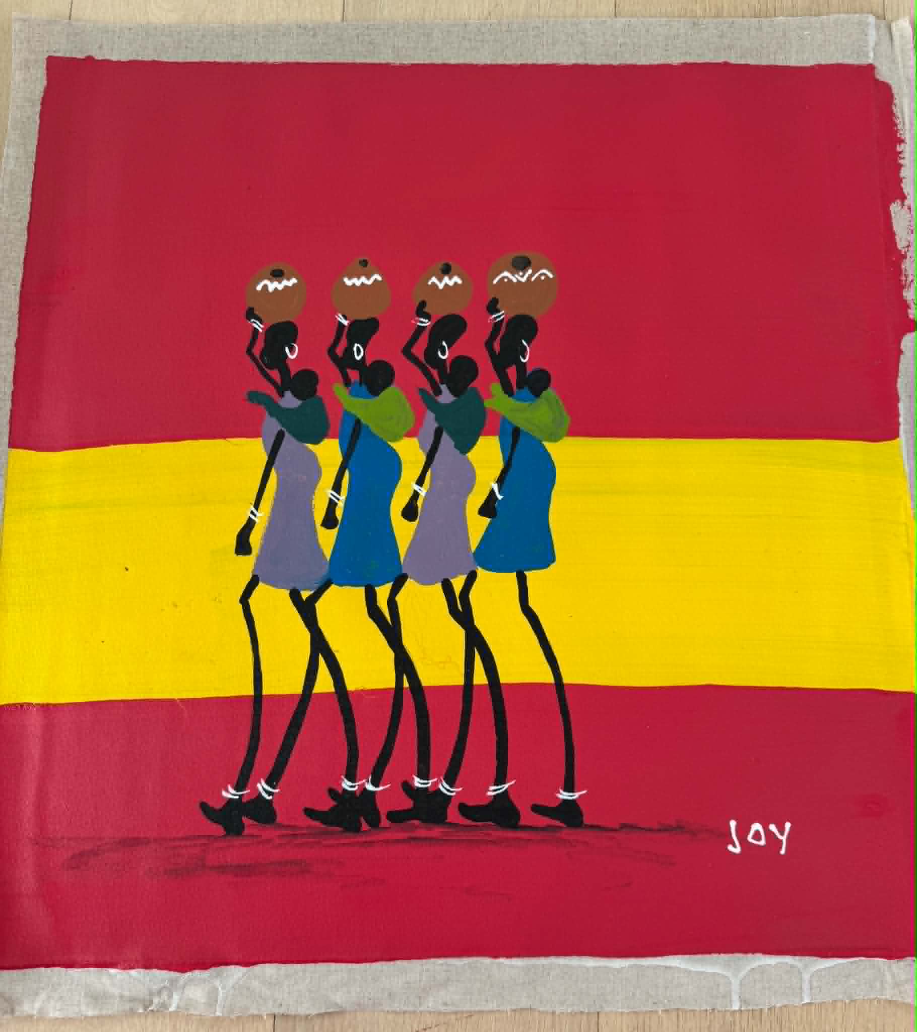 Joy's painting